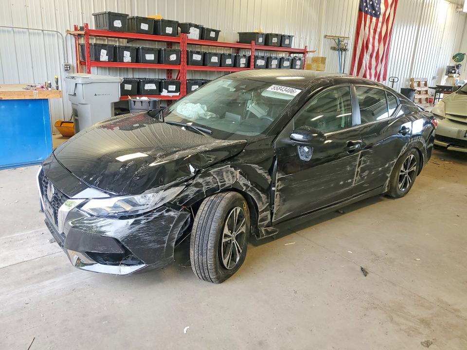 2023 Nissan Sentra VIN 3N1AB8CV5PY224470 COPART salvage auction — FRONT END, Mn - Cert Of Title-Salvage, sold $1,650 on 2026-07-02 (photo 1)