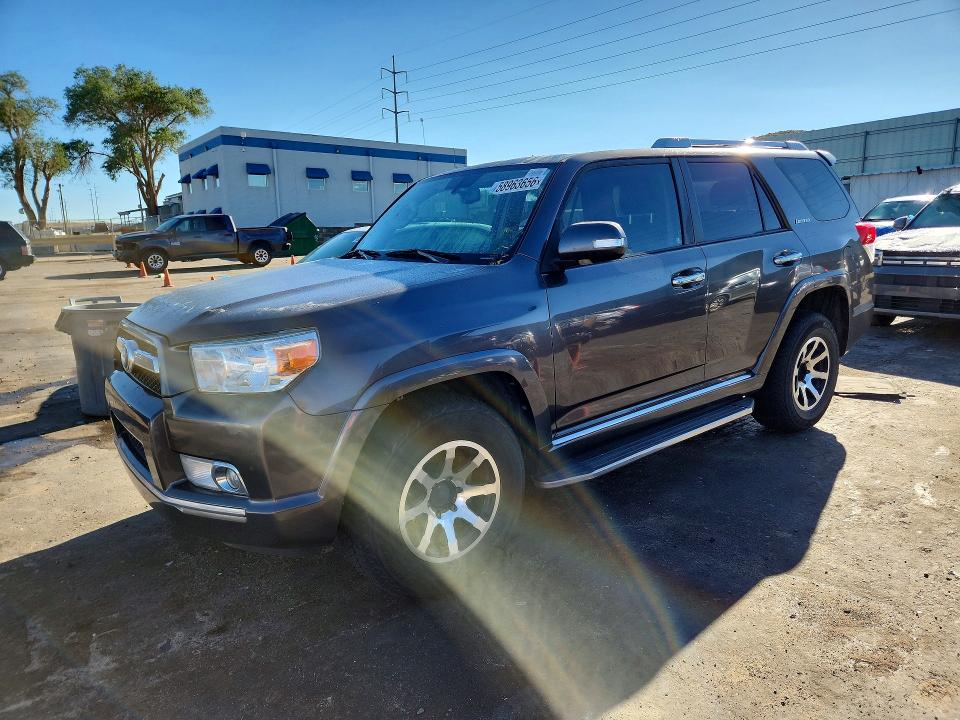 2011 Toyota 4runner VIN JTEBU5JR7B5068448 COPART salvage auction — MINOR DENT/SCRATCHES, NM - CERTIFICATE OF TITLE, sold $7,100 on 2026-07-09 (photo 1)