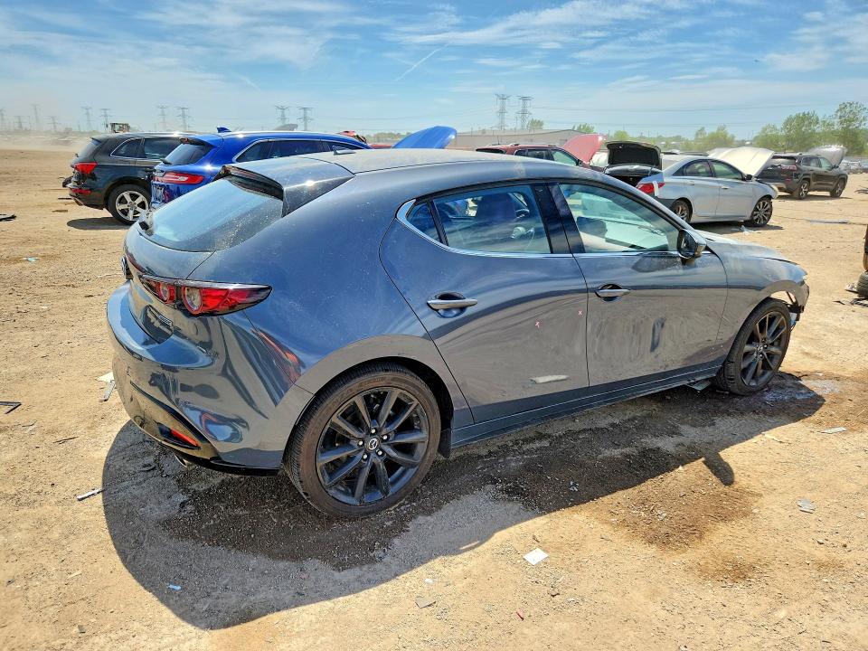 2019 Mazda 3 VIN JM1BPBNM6K1145326 COPART salvage auction — FRONT END, Il - Salvage Certificate, sold $3,650 on 2026-07-14 (photo 3)