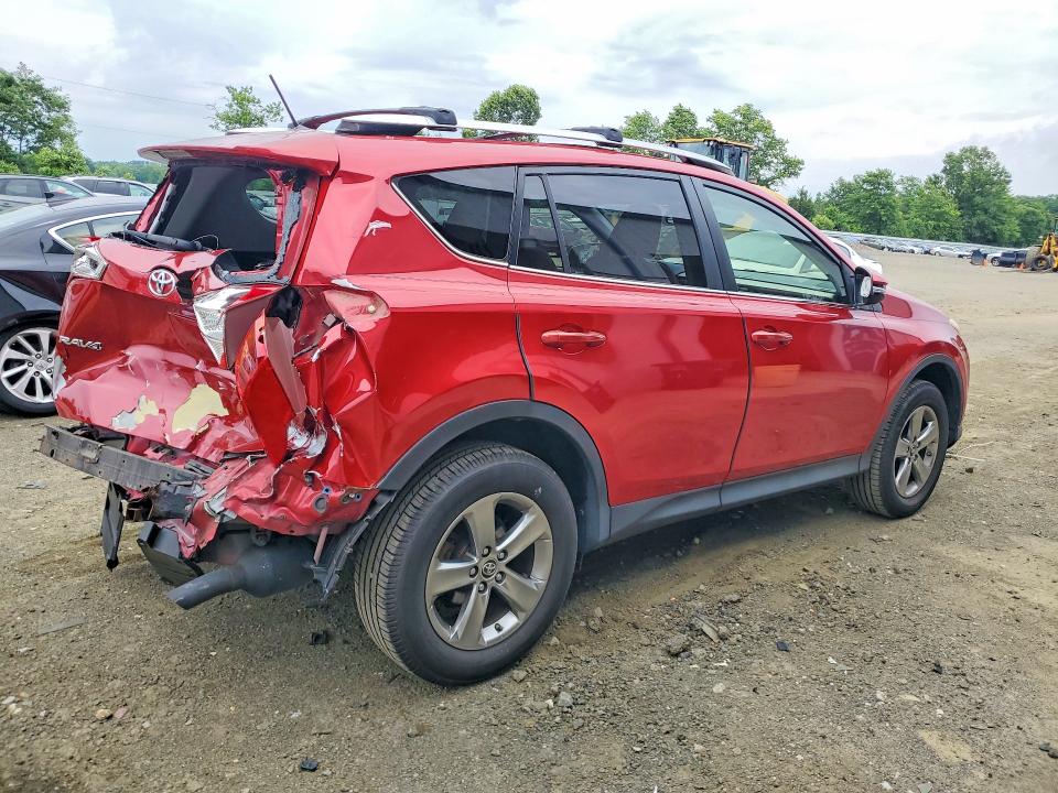 2015 Toyota VIN JTMRFREV3FD124716 COPART salvage auction — REAR END, Nj - Cert Of Title-Salvage, sold $2,000 on 2026-07-27 (photo 3)