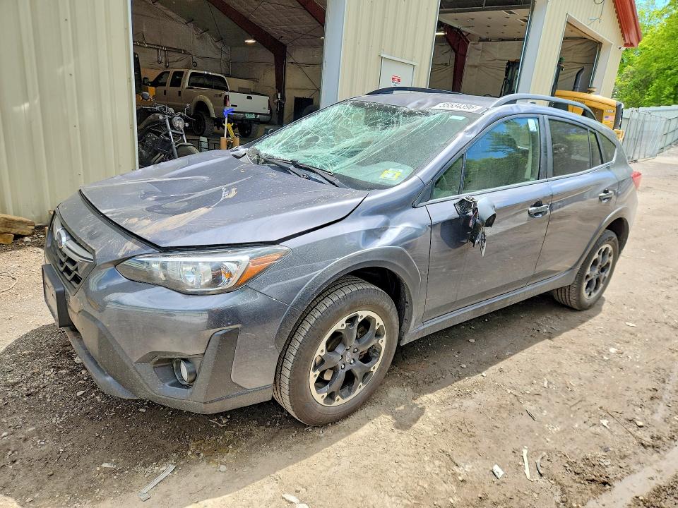 2021 Subaru VIN JF2GTACC2M9382231 COPART salvage auction — FRONT END, Vt - Cert Of Title-Salvage Vehicle, sold $1,950 on 2026-07-06 (photo 1)