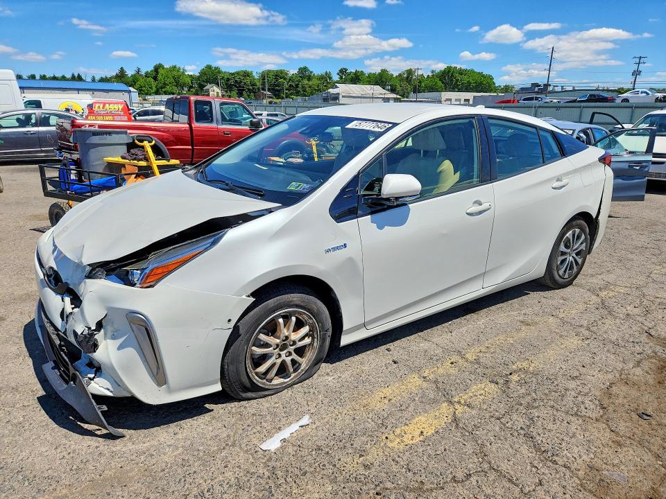 2019 Toyota Prius VIN JTDL9RFU8K3006728 COPART salvage auction — FRONT END, Pa - Certificate Of Salvage, sold $6,100 on 2026-07-31 (photo 1)