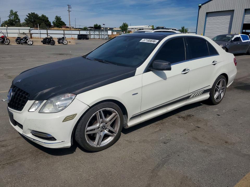 2012 Mercedes-benz E-klasse VIN WDDHF5KB6CA627576 COPART salvage auction — FRONT END, Id - Certificate Of Title, sold $850 on 2026-07-16 (photo 1)