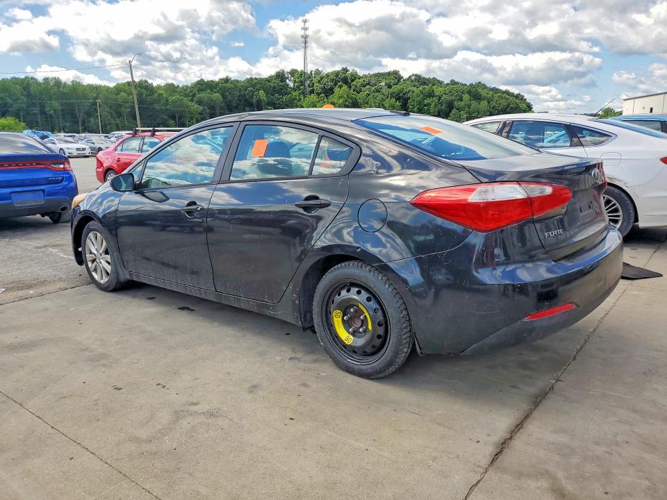 2014 Kia Forte VIN KNAFX4A61E5076933 COPART salvage auction — WATER/FLOOD, Ca - Certificate Of Title, sold $500 on 2026-07-02 (photo 2)