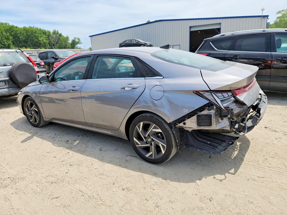 2025 Hyundai Elantra VIN KMHLP4DGXSU931152 COPART salvage auction — REAR END, Va - Cert Of Title - Salvage, sold $8,700 on 2026-07-16 (photo 2)