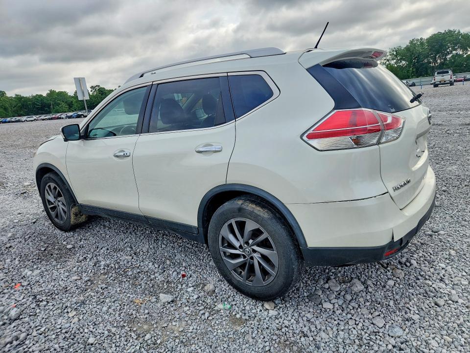 2016 Nissan VIN KNMAT2MT5GP689062 COPART salvage auction — MINOR DENT/SCRATCHES, Oh - Cert Of Title-Repossession (P), sold $1,200 on 2026-07-07 (photo 2)