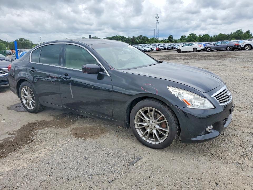 2011 Infiniti G37 VIN JN1CV6AR4BM352138 COPART salvage auction — SIDE, VA - CERT OF TITLE - SALVAGE, sold $425 on 2026-07-08 (photo 4)