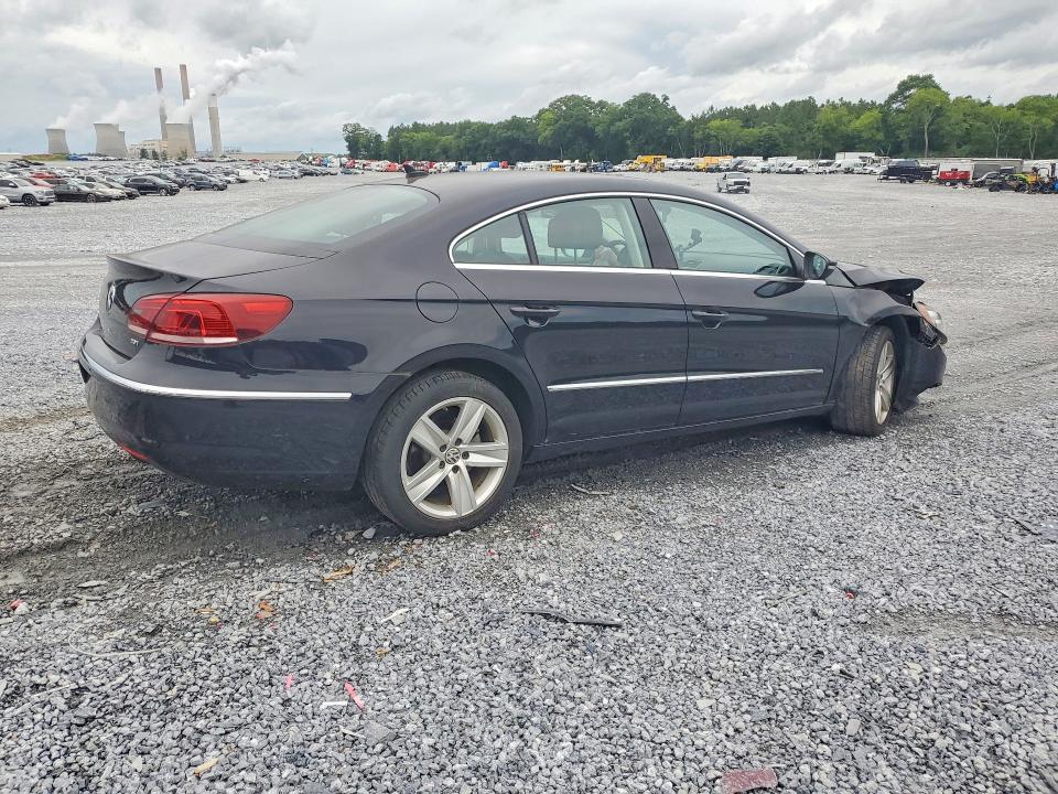 2014 Volkswagen Passat cc VIN WVWBP7AN1EE536960 COPART salvage auction — FRONT END, Ga - Cert Of Title-Salvage, sold $950 on 2026-07-02 (photo 3)