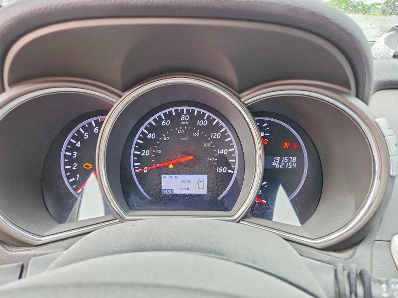 2012 Nissan Murano VIN JN8AZ1MU8CW100382 COPART salvage auction — ENGINE BURN, Tn - Salvage Certificate, sold $150 on 2026-07-13 (photo 9)