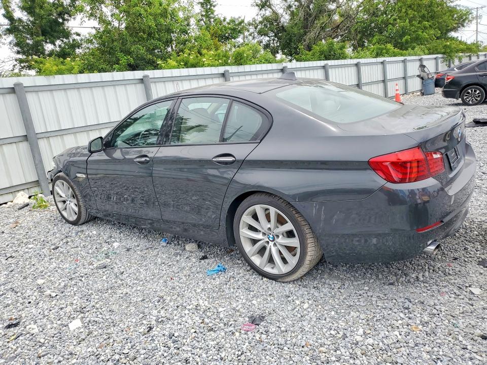 2011 BMW 5 series VIN WBAFR7C50BC802935 COPART salvage auction — FRONT END, FL - CERT OF TITLE SLVG REBUILDABLE, sold $1,950 on 2026-07-31 (photo 2)