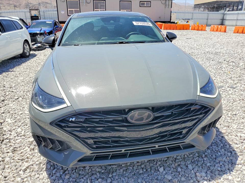 2021 Hyundai Sonata VIN 5NPEK4JC3MH127463 COPART salvage auction — REAR END, Nv - Salvage Title, sold $8,200 on 2026-07-20 (photo 5)