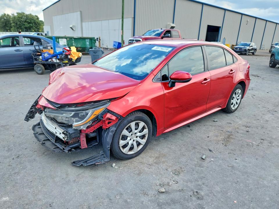 2020 Toyota Corolla VIN 5YFEPRAE0LP063285 COPART salvage auction — FRONT END, Fl - Certificate Of Destruction, sold $3,000 on 2026-07-13 (photo 1)