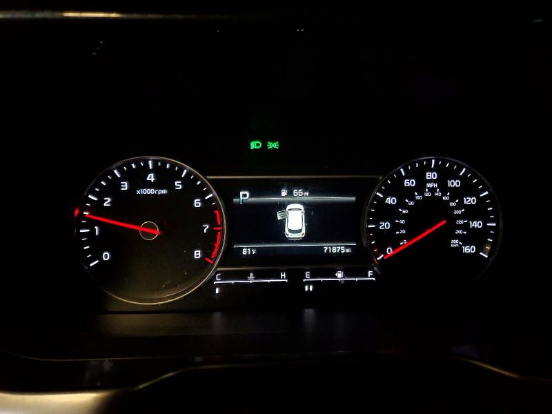 2022 Kia Sorento VIN 5XYRG4LC4NG100961 COPART salvage auction — HAIL, Mn - Cert Of Title-Salvage, sold $8,700 on 2026-07-16 (photo 9)