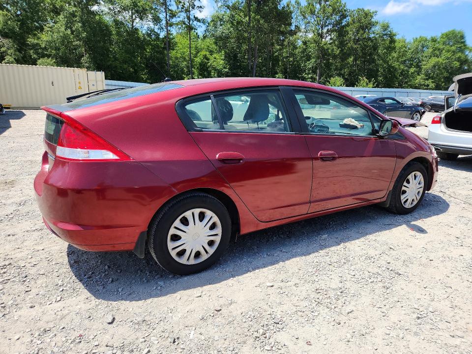 2010 Honda Insight VIN JHMZE2H5XAS012293 COPART salvage auction — FRONT END, Ga - Cert Of Title-Salvage, sold $200 on 2026-07-16 (photo 3)