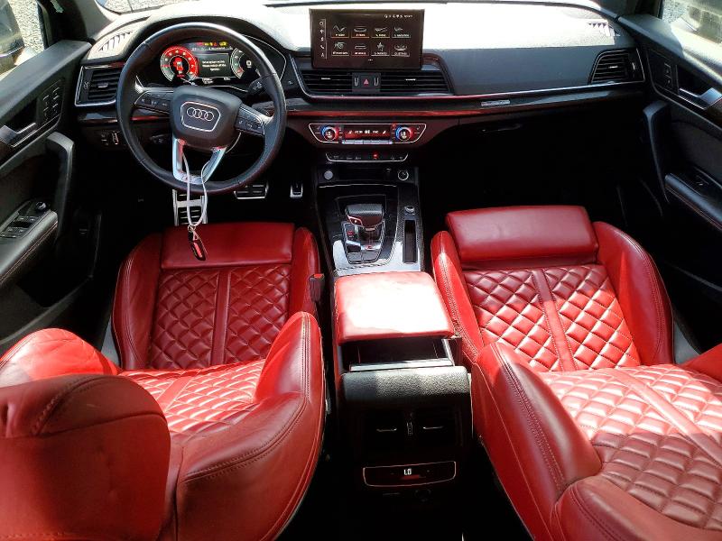 2022 Audi VIN WA1B4AFY9N2025663 COPART salvage auction — FRONT END, Mi - Certificate Of Title, sold $17,500 on 2026-07-29 (photo 8)