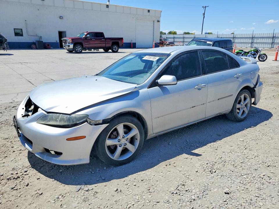 2005 Mazda 6 VIN 1YVHP84C055M27359 COPART salvage auction — FRONT END, Ut - Salvage Certificate, sold $325 on 2026-08-24 (photo 1)