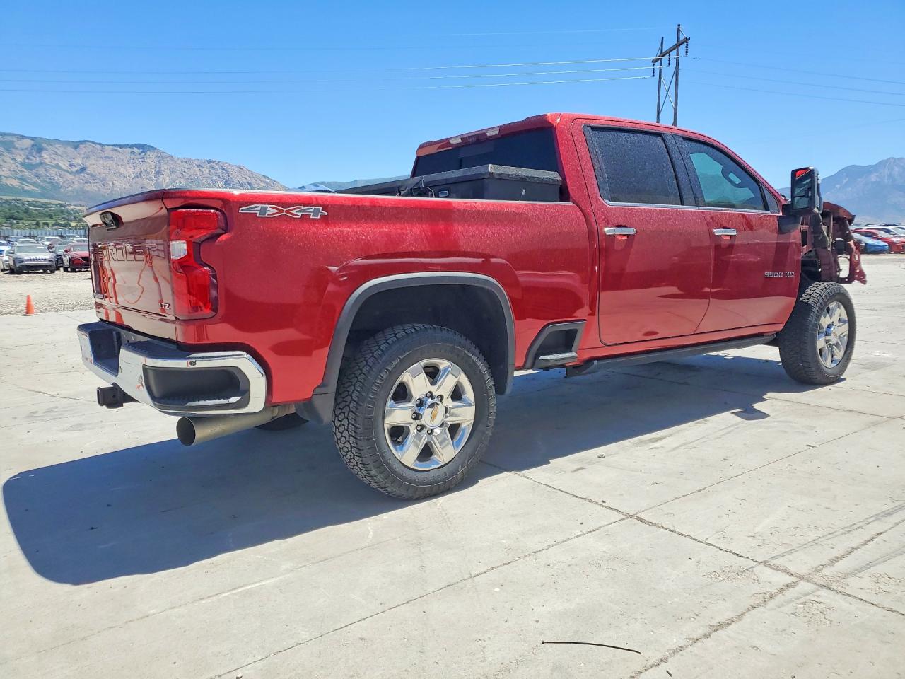 2022 Chevrolet Silverado 3500 VIN 1GC4YUEY9NF266122 COPART salvage auction — Front End, UT - SALVAGE CERTIFICATE, sold $27,250 on 2026-07-06 (photo 3)