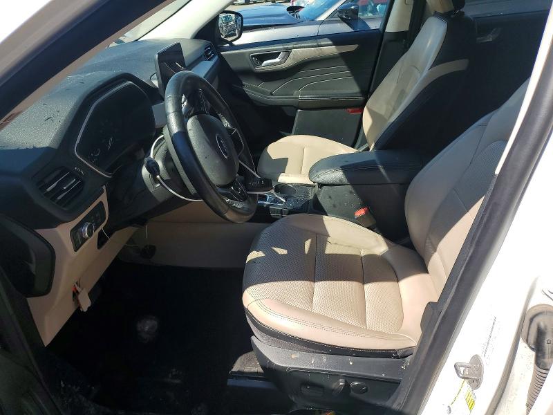 2021 Ford Escape VIN 1FMCU9H62MUA65750 COPART salvage auction — FRONT END, Mi - Certificate Of Title, sold $2,800 on 2026-07-21 (photo 7)