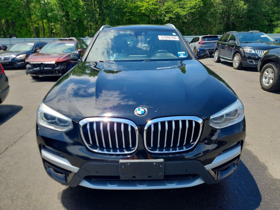2020 BMW X3 VIN 5UXTY5C02LLT31940 COPART salvage auction — MINOR DENT/SCRATCHES, Nj - Certificate Of Title, sold $7,500 on 2026-07-09 (photo 5)
