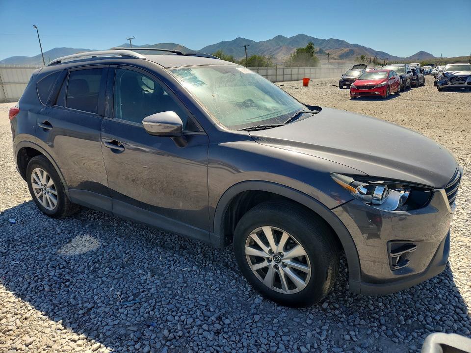 2016 Mazda Cx-5 VIN JM3KE2CY5G0658972 COPART salvage auction — FRONT END, Ut - Salvage Certificate, sold $1,750 on 2026-07-17 (photo 4)