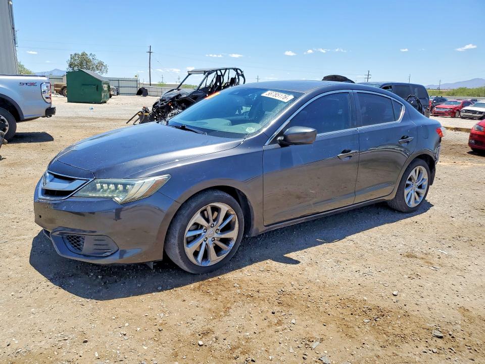 2016 Acura Ilx VIN 19UDE2F38GA016324 COPART salvage auction — REAR END, AZ - CERT OF TITLE - SALVAGE, sold $2,400 on 2026-07-10 (photo 1)