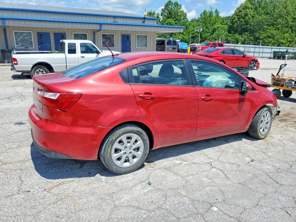 2017 Kia Rio VIN KNADM4A35H6062800 COPART salvage auction — FRONT END, Wv - Salvage Certificate, sold $275 on 2026-07-09 (photo 3)
