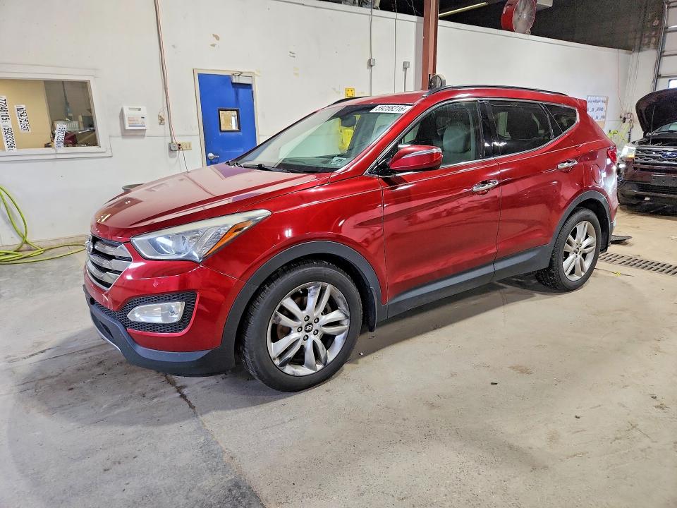 2013 Hyundai Santa fe VIN 5XYZUDLA8DG005261 COPART salvage auction — MECHANICAL, Mn - Certificate Of Title, sold $800 on 2026-07-21 (photo 1)