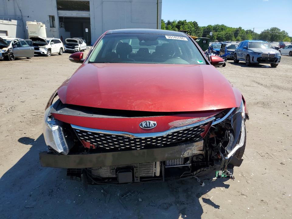 2016 Kia VIN 5XXGW4L28GG038182 COPART salvage auction — FRONT END, Va - Cert Of Title - Salvage, sold $900 on 2026-07-22 (photo 5)