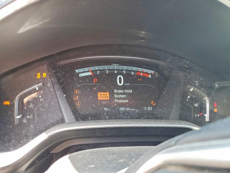 2018 Honda Cr-v VIN 7FARW1H82JE014883 COPART salvage auction — REAR END, Ok - Cert Of Title-Salvage, sold $7,800 on 2026-07-30 (photo 9)