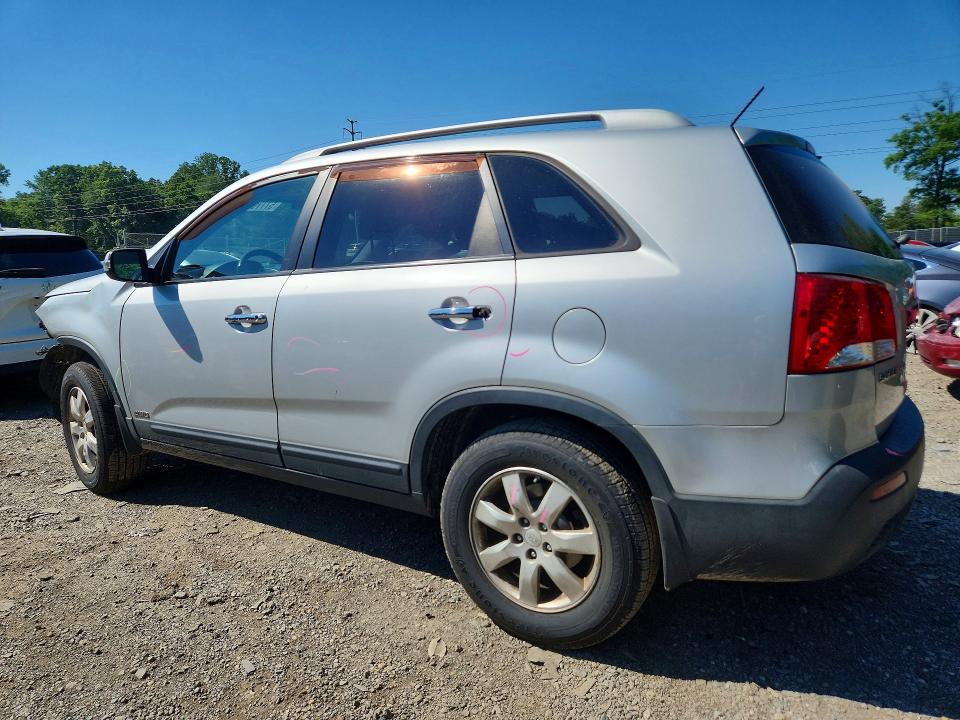 2011 Kia Sorento VIN 5XYKTCA18BG144160 COPART salvage auction — FRONT END, Md - Cert Of Salvage > 75% Damage, sold $900 on 2026-07-10 (photo 2)