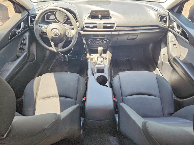2014 Mazda 3 VIN JM1BM1U74E1166095 COPART salvage auction — FRONT END, Il - Salvage Certificate, sold $1,650 on 2026-07-28 (photo 8)