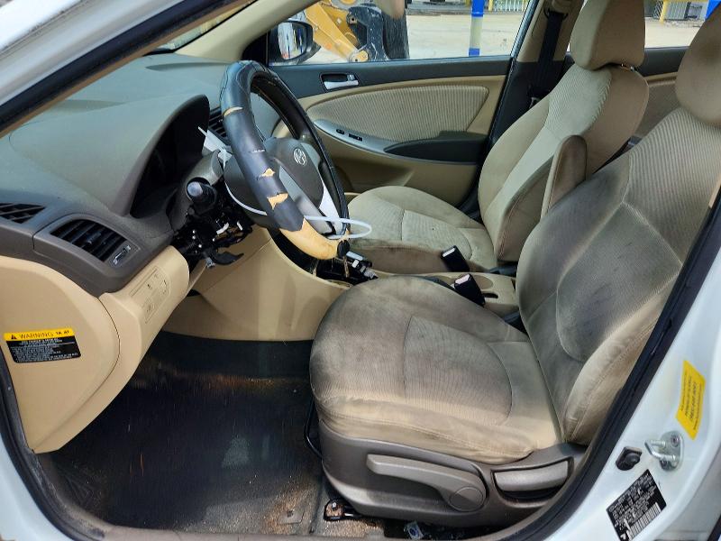 2013 Hyundai Accent VIN KMHCT4AE4DU305775 COPART salvage auction — VANDALISM, La - Cert Of Title-Salvage, sold $450 on 2026-07-08 (photo 7)