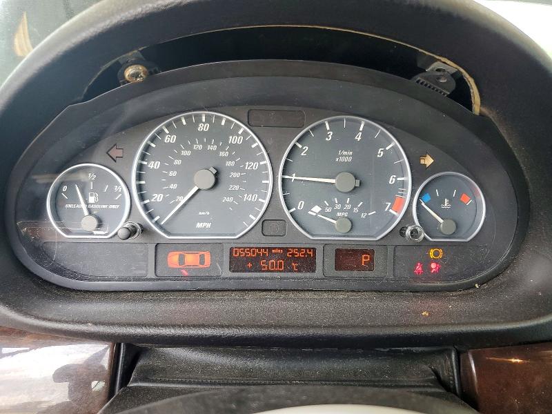 2004 BMW 3er VIN WBABW534X4PL40611 COPART salvage auction — FRONT END, Ga - Cert Of Title-Salvage, sold $1,550 on 2026-07-30 (photo 9)