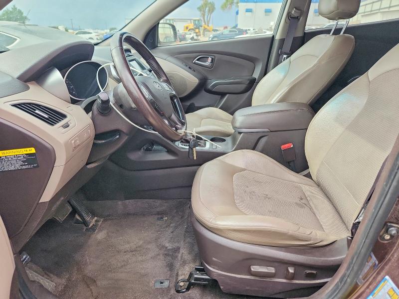 2014 Hyundai Tucson VIN KM8JU3AG5EU862020 COPART salvage auction — REAR END, Nm - Cert Of Title-Salvage, sold $1,200 on 2026-07-13 (photo 7)