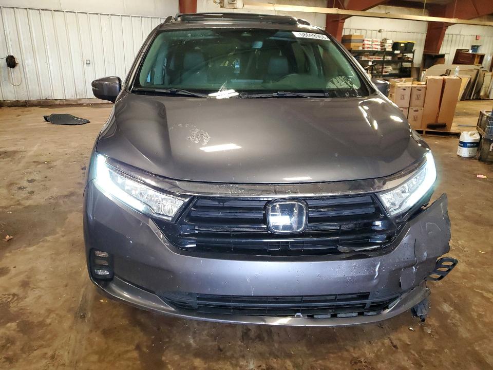 2024 Honda Odyssey VIN 5FNRL6H65RB034069 COPART salvage auction — FRONT END, MI - CERTIFICATE OF TITLE, sold $14,800 on 2026-07-31 (photo 5)