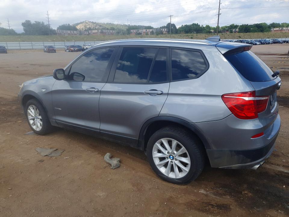 2014 BMW X3 VIN 5UXWX9C56E0D16061 COPART salvage auction — MECHANICAL, Co - Certificate Of Title (P), sold $1,200 on 2026-07-27 (photo 2)