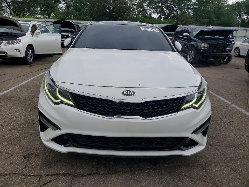 2019 Kia Optima VIN 5XXGT4L33KG306789 COPART salvage auction — REAR END, OH - CERT OF TITLE-SALVAGE, sold $2,150 on 2026-07-31 (photo 5)