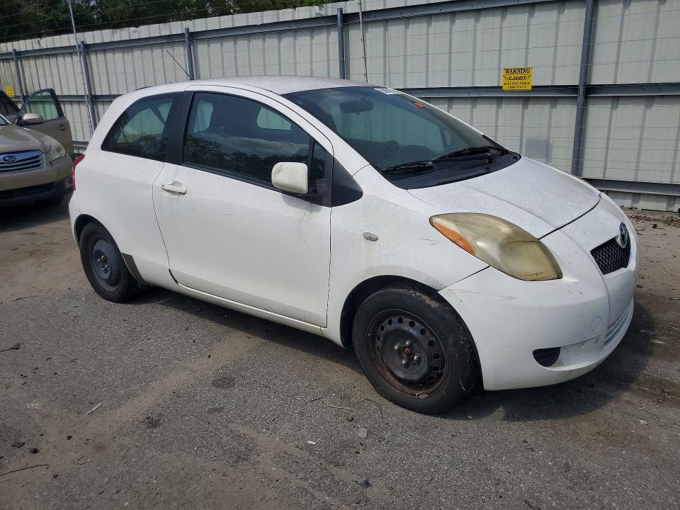 2007 Toyota Yaris VIN JTDJT903X75137499 COPART salvage auction — MECHANICAL, MT - CERTIFICATE OF TITLE, sold $625 on 2026-07-09 (photo 4)