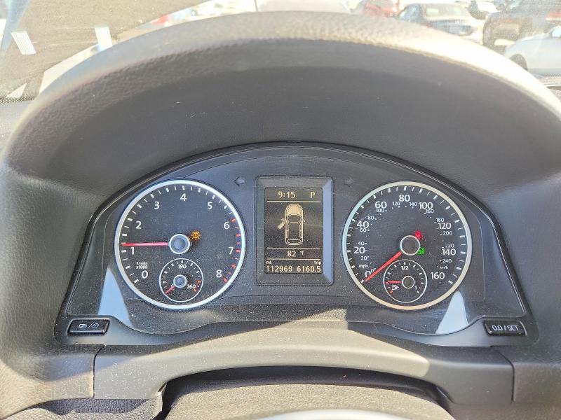 2016 Volkswagen Tiguan VIN WVGAV7AX9GW525278 COPART salvage auction — REAR END, Ca - Salvage Certificate, sold $1,950 on 2026-07-21 (photo 9)
