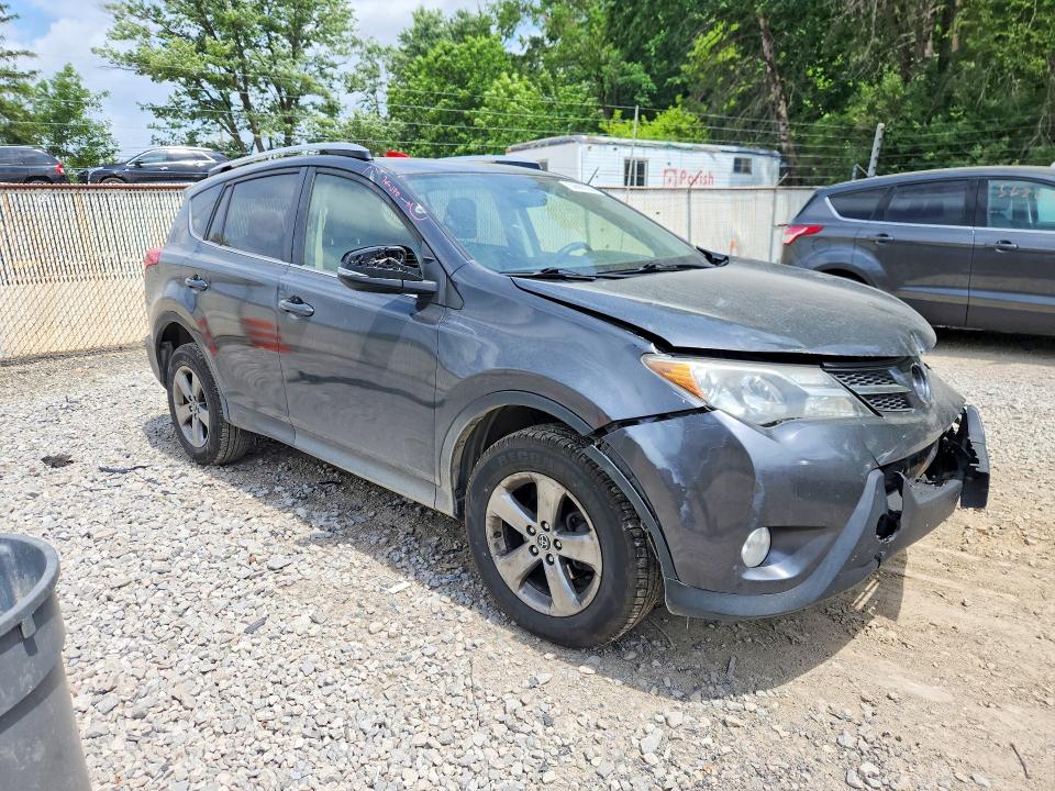 2015 Toyota Rav 4 VIN JTMWFREV0FD075381 COPART salvage auction — FRONT END, Oh - Cert Of Title-Salvage, sold $4,200 on 2026-07-08 (photo 4)