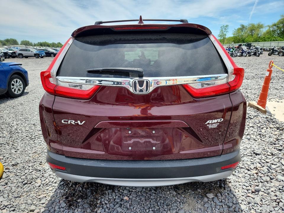 2019 Honda Cr-v VIN 7FARW2H84KE000846 COPART salvage auction — SIDE, Il - Salvage Certificate, sold $7,700 on 2026-07-21 (photo 6)