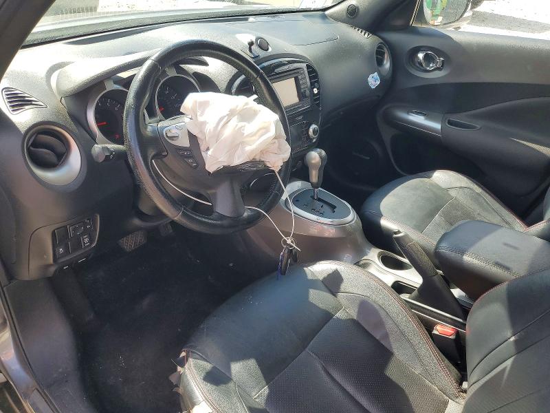 2013 Nissan Juke VIN JN8AF5MV6DT215302 COPART salvage auction — FRONT END, Ma - Cert Of Title-Reconstrctd Coll, sold $450 on 2026-07-22 (photo 8)
