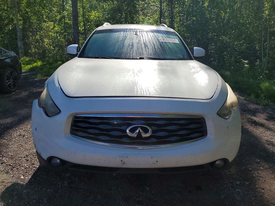 2010 Infiniti Fx35 VIN JN8AS1MW8AM850783 COPART salvage auction — FRONT END, On - Permit No Brand - Unfit, sold $400 on 2026-07-02 (photo 5)