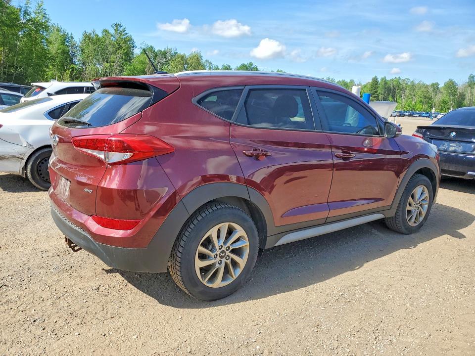 2017 Hyundai Tucson VIN KM8J3CA44HU489985 COPART salvage auction — MINOR DENT/SCRATCHES, On - Permit No Brand - Unfit, sold $5,700 on 2026-07-03 (photo 3)