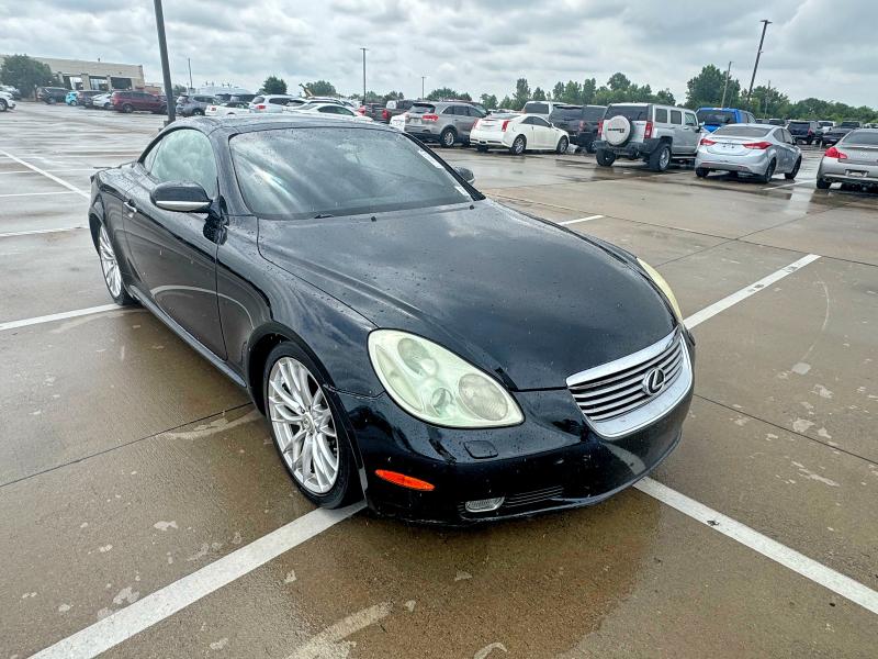 2002 Lexus Sc 430 VIN JTHFN48Y120027612 COPART salvage auction — NORMAL WEAR, Tx - Certificate Of Title (P), sold $2,100 on 2026-07-02 (photo 1)