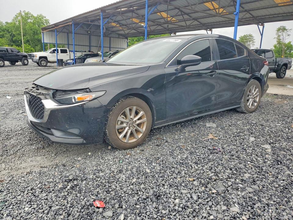 2021 Mazda 3 VIN JM1BPAAL6M1313380 COPART salvage auction — FRONT END, Ga - Cert Of Title-Salvage, sold $1,450 on 2026-07-23 (photo 1)