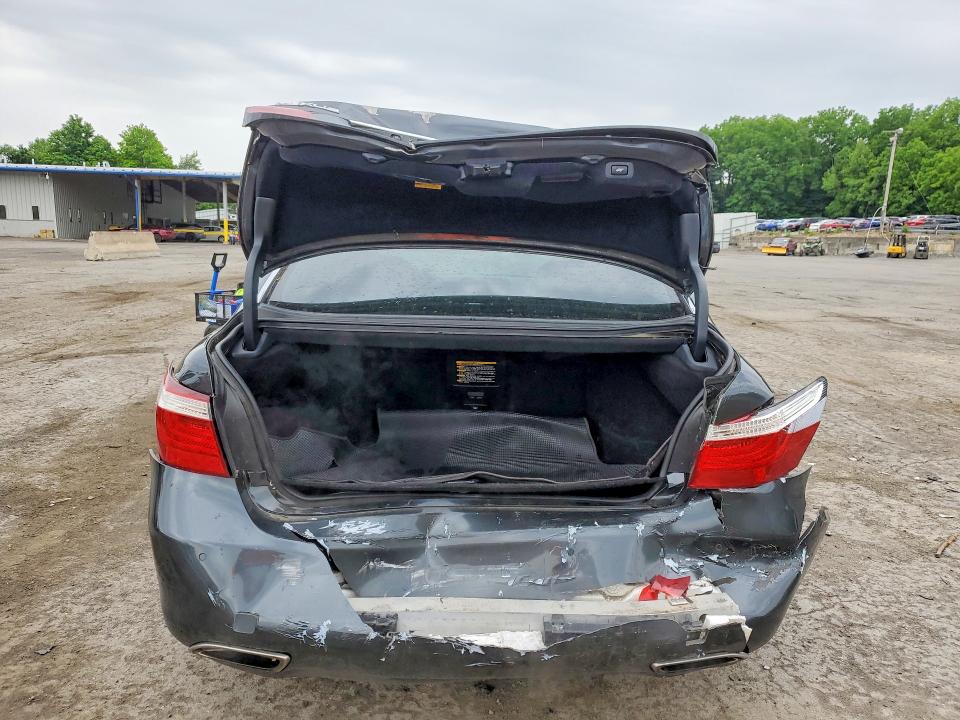2008 Lexus Ls 460 VIN JTHBL46F585062350 COPART salvage auction — REAR END, NY - MV-907A SALVAGE CERTIFICATE, sold $850 on 2026-07-14 (photo 6)