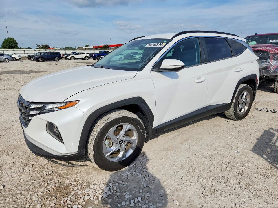 2022 Hyundai Tucson VIN 5NMJBCAE8NH039100 — COPART salvage auction photo