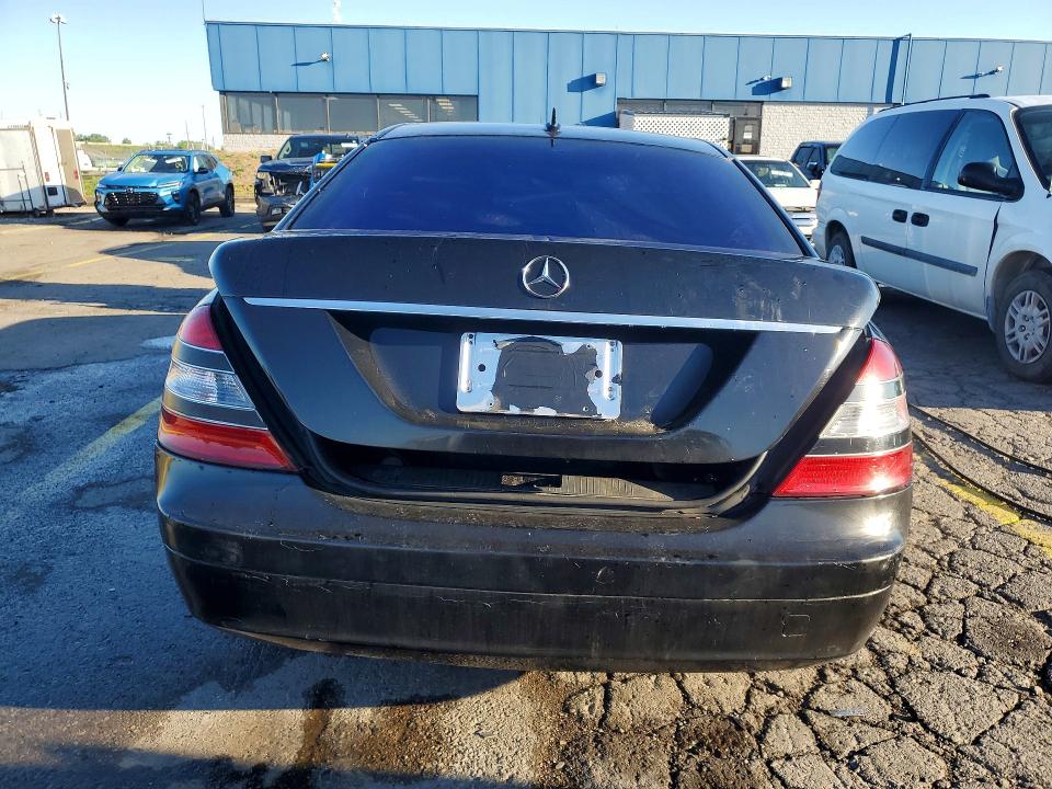 2007 Mercedes-benz S-klasse VIN WDDNG86X57A127406 COPART salvage auction — FRONT END, Mi - Certificate Of Title, sold $575 on 2026-08-07 (photo 6)
