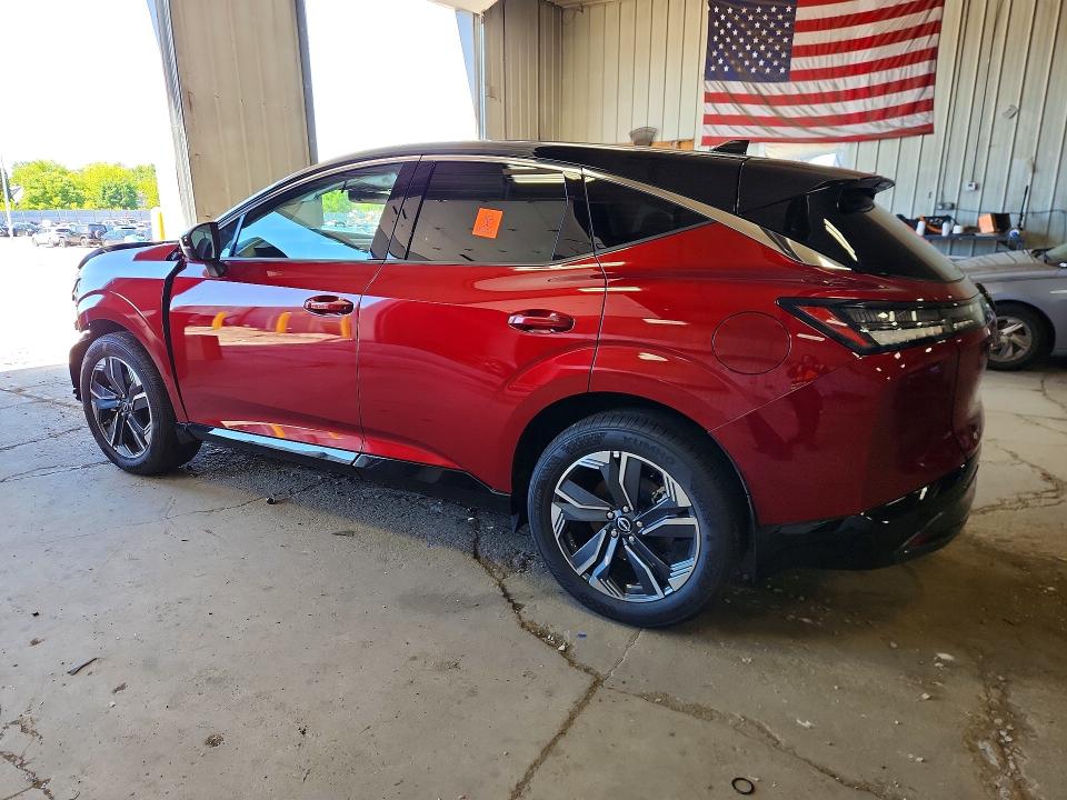 2026 Nissan Murano VIN 5N1AZ3DS9TC108252 COPART salvage auction — FRONT END, Wi - Cert Of Title-Salvage Vehicle, sold $7,400 on 2026-07-06 (photo 2)
